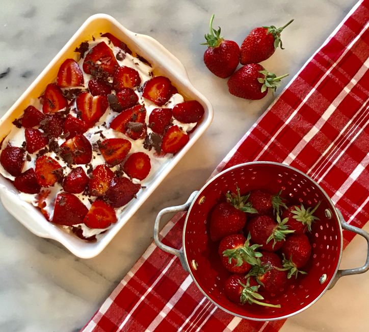 Strawberry Icebox Cake