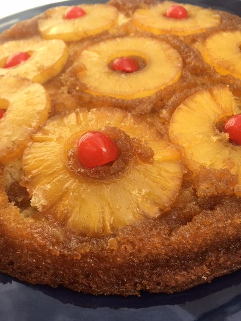 Pineapple Upside-Down Skillet Cake Recipe 